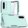 Mobigear Heavy Armor Coque Samsung Galaxy A36 Coque arrière Rigide Anti-Chocs - Vert