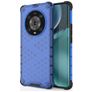 Mobigear Honeycomb Coque HONOR Magic 4 Pro Coque arrière Rigide Anti-Chocs - Bleu