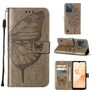 Mobigear Butterfly Housse Realme C31 Etui Porte-Monnaie - Gris