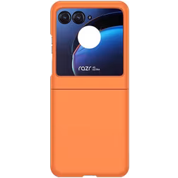Mobigear Colors Coque Motorola Razr 40 Ultra Coque arrière Rigide - Orange