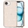 Mobigear Crystal Glitter Coque iPhone 16e Coque arrière Rigide - Or