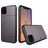 Mobigear Card iPhone 11 Plastique rigide Coque arrière Antichoc avec porte-cartes - Gris