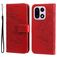 Mobigear Flowers Housse OnePlus 15 Etui Porte-Monnaie - Rouge