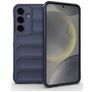 Mobigear Bumpy Coque Samsung Galaxy S25 Coque arrière en TPU Souple - Dark Blue