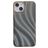 Mobigear Wavy iPhone 14 Plus Plastique rigide Coque arrière - Argent