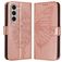 Mobigear Butterfly Housse Samsung Galaxy Z Fold 6 Etui Porte-Monnaie - Rose doré