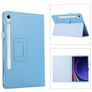 Mobigear Classic Coque Samsung Galaxy Tab S11 Etui + Porte-crayon - Bleu