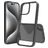 Mobigear Crystal iPhone 16 Pro Max Plastique rigide Coque arrière - Noir
