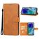 Mobigear Wallet Housse Samsung Galaxy M55 Etui Porte-Monnaie - Marron