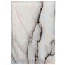 Mobigear Marble - Étui passeport en en Plastique rigide - Blanc