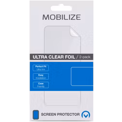 Mobilize Motorola Moto G9 Plus Protection d'écran Film - Compatible Coque (Lot de 2)