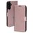 Mobiparts Classic Wallet Housse Samsung Galaxy A15 Etui Porte-Monnaie - Rose