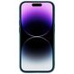 Mobiparts Coque iPhone 14 Pro Coque arrière en Silicone - Blueberry Blue