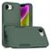 Mobigear Heavy Armor Coque iPhone 17e Coque arrière Rigide Anti-Chocs - Vert