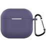 Mobigear Colors Coque Apple AirPods 4 Coque en Silicone Souple - Gris