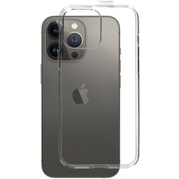 Mobiparts Classic Transparent iPhone 13 Pro Max TPU souple Coque arrière - Transparent