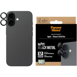 PanzerGlass Hoops iPhone 17 Verre trempé Protection Objectif Caméra - Compatible Coque