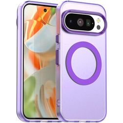 Mobigear Shockproof Coque Google Pixel 10 MagSafe Coque arrière Rigide - Violet