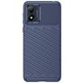 Mobigear Groove Coque Motorola Moto E13 Coque arrière en TPU Souple - Bleu