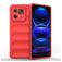 Mobigear Bumpy Coque Xiaomi 13 Pro Coque arrière en TPU Souple - Rouge