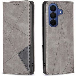 Mobigear Rhombus Slim Housse Samsung Galaxy S26 Etui - Gris