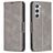 Mobigear Excellent Samsung Galaxy S24 Étui Portefeuille - Gris