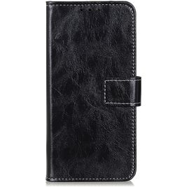 Mobigear Basic Housse LG K50s Etui Porte-Monnaie - Noir