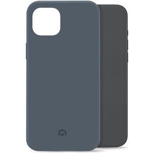 Mobilize Rubber Gelly Coque iPhone 15 Plus Coque arrière en TPU Souple - Matt Blue