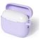 Mobigear Colors Coque Apple AirPods Pro 3 en Silicone Souple - Lavender Purple