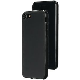 Mobiparts Classic Coque iPhone 7 Coque arrière en TPU Souple - Matt Black