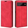 Mobigear Retro Slim Housse Google Pixel 7 Etui Porte-Monnaie - Rouge