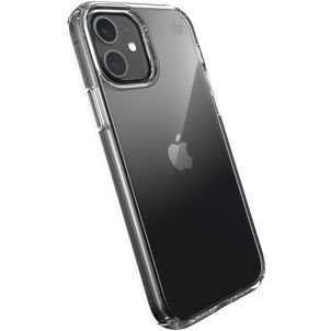 Speck Presidio Perfect Clear Coque Transparente iPhone 12 Coque arrière Rigide Anti-Chocs - Transparent