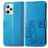 Mobigear Clover Housse Realme C35 Etui Porte-Monnaie - Bleu