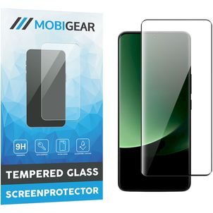 Mobigear Premium Xiaomi 13 Ultra Verre trempé Protection d'écran - Compatible Coque - Noir