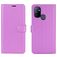 Mobigear Classic Housse OnePlus Nord N100 Etui Porte-Monnaie - Violet