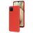 Mobiparts Coque Samsung Galaxy A12 Coque arrière en Silicone - Scarlet Red
