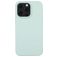 Mobigear Rubber Touch Coque iPhone 14 Plus Coque arrière en Silicone - Menthe