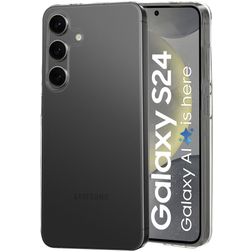 Mobiparts Classic Coque Transparente Samsung Galaxy S24 Coque arrière en TPU Souple - Transparent