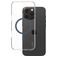 CARE by PanzerGlass Flagship Coque iPhone 16 Pro Max MagSafe Coque arrière Rigide - Transparent / Bleu