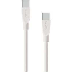 Mobiparts - Câble USB-C vers USB-C 1 mètre - Blanc