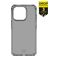 ITSkins SpectrumClear-R Coque iPhone 15 Pro Coque arrière en TPU Souple Anti-Chocs - Smoke