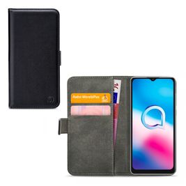 Mobilize Classic Gelly Wallet Housse Alcatel 3X (2020) Etui Porte-Monnaie - Noir