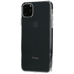 Mobiparts Classic Coque Transparente iPhone 11 Pro Max Coque arrière en TPU Souple - Transparent
