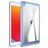 Mobigear Crystal Coque iPad 7 (2019) Coque Arrière Rigide - Transparent / Bleu