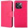 Mobigear Wallet Housse OnePlus 10T Etui Porte-Monnaie - Magenta