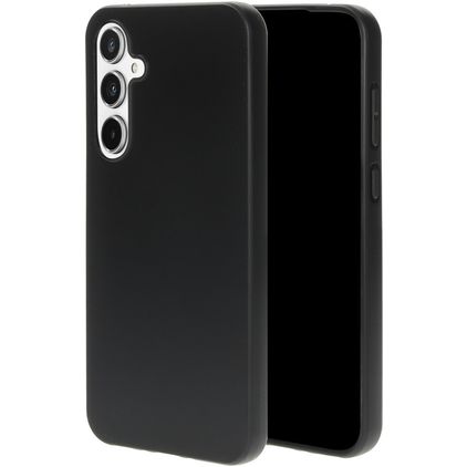 Mobiparts Classic Coque Samsung Galaxy A35 Coque arrière en TPU Souple - Matt Black