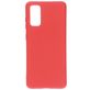 Mobiparts Coque Samsung Galaxy S20 Coque arrière en Silicone - Scarlet Red