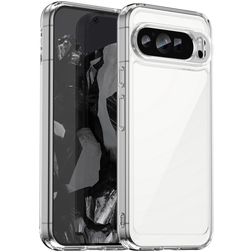 Mobigear Crystal Transparent Google Pixel 9 Pro Plastique rigide Coque arrière - Transparent