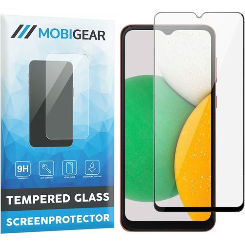 Mobigear Premium Samsung Galaxy A14 Verre trempé Protection d'écran - Compatible Coque - Noir
