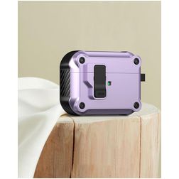 Mobigear Armor Clip Coque Apple AirPods Pro 3 - Violet